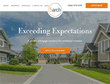 Tablet Screenshot of 5archfunding.com